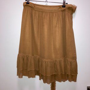 Zoe D Ruffle Skirt